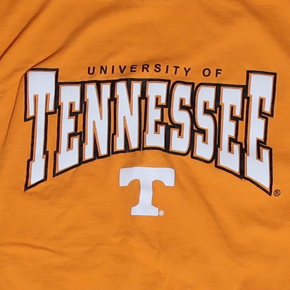 University of Tennessee. Men's Large. Long Sleeve Shirt. Orange w/ White. - Picture 2 of 5